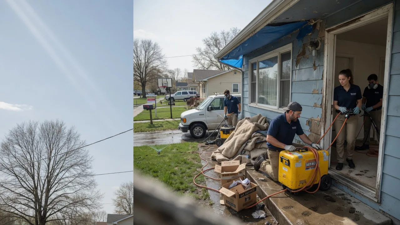 Basement Flood Cleanup in New Marshfield, OH near me